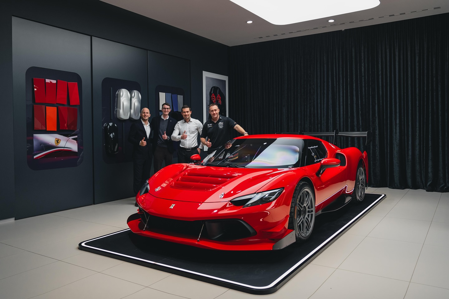 Ferrari Warszawa współpraca Michaela Verhagena polski wątek wspólny team z AF Corse