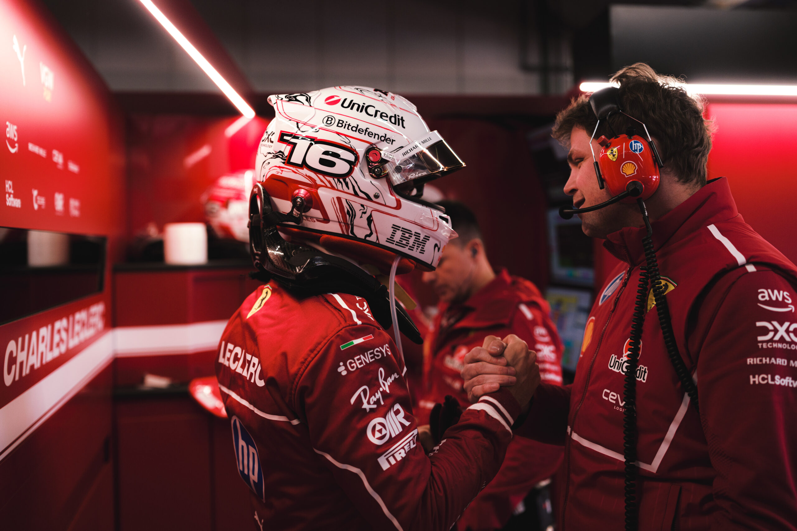 Charles Leclerc Ferrari Grand Prix Japonii