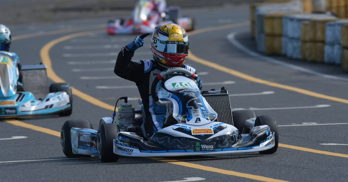 Karting 2021 Polak w UK