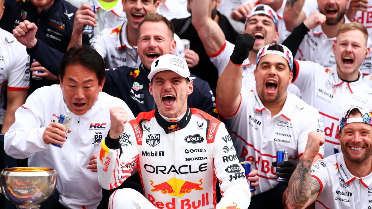 Max Verstappen wygrał Grand Prix Japonii Red Bull