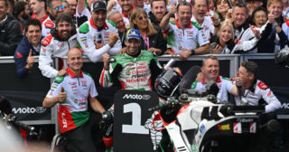 GP Francji MotoGP: Zarco dosiadł tronu w deszczowym Le Mans