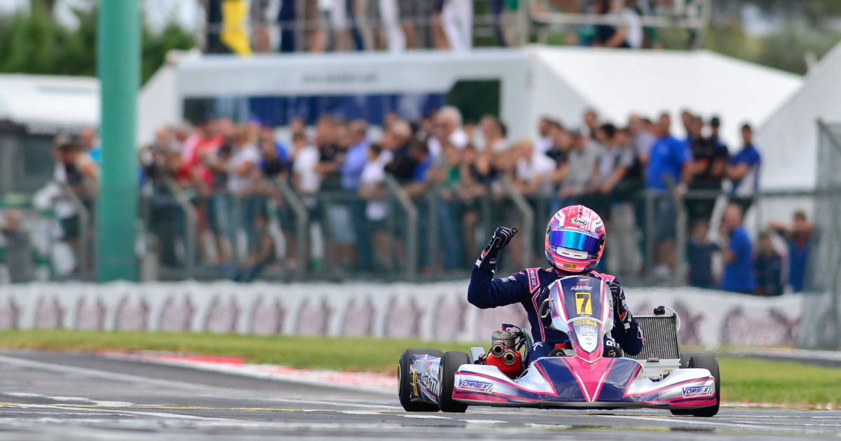 Polak kartingowy mistrz fia-cik 2015