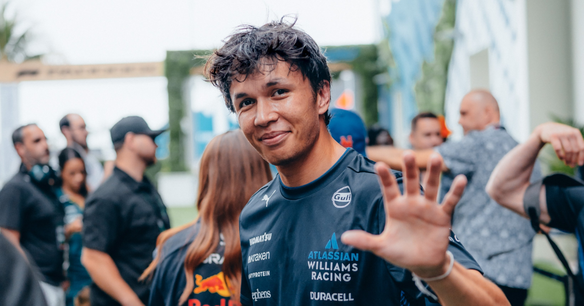 Alex Albon: Nigdy nie miałem go w zasięgu wzroku tak długo
