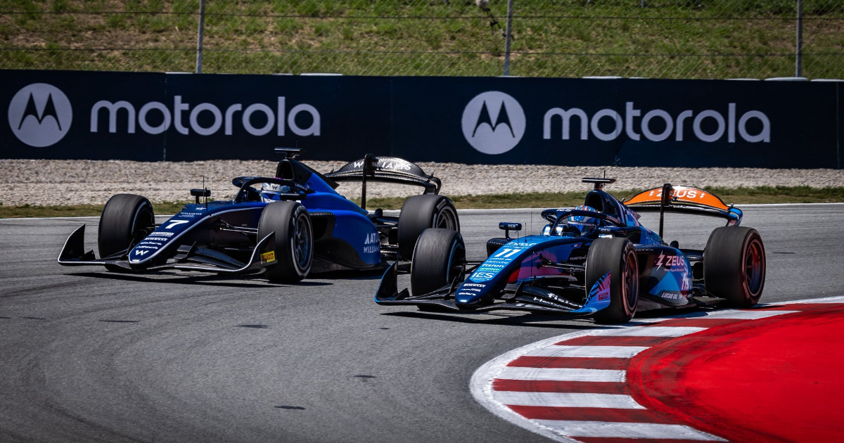 F2 2025 Hiszpania DAMS sprint