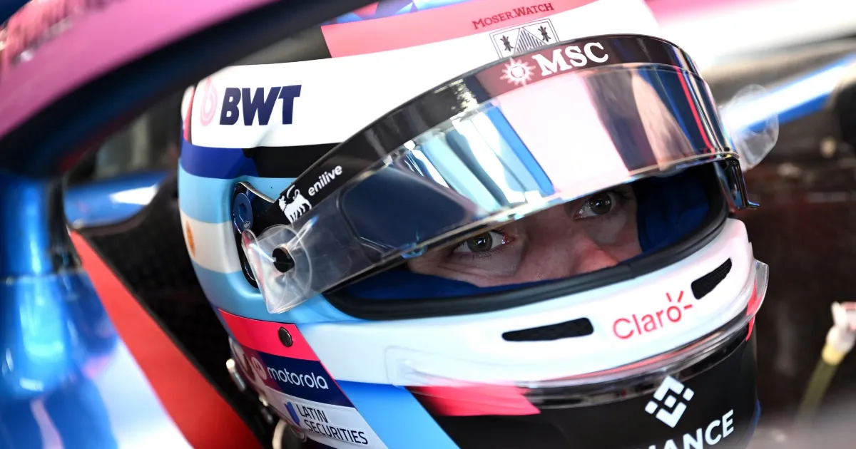 Franco Colapinto w barwach Alpine podczas FP3 przed GP Hiszpanii 2025