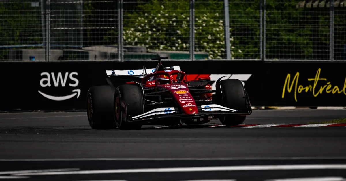 Charles Leclerc podczas weekendu o GP Kanady 2025