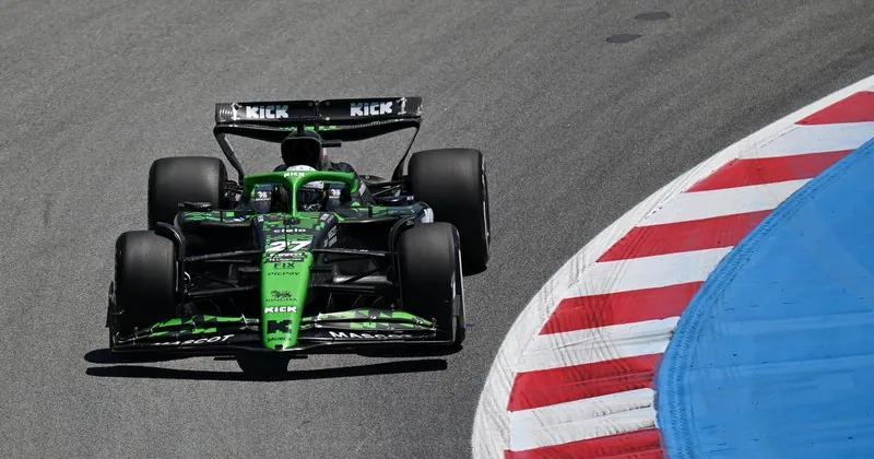 Nico Hulkenberg podczas FP2 przed GP Hiszpanii 2025
