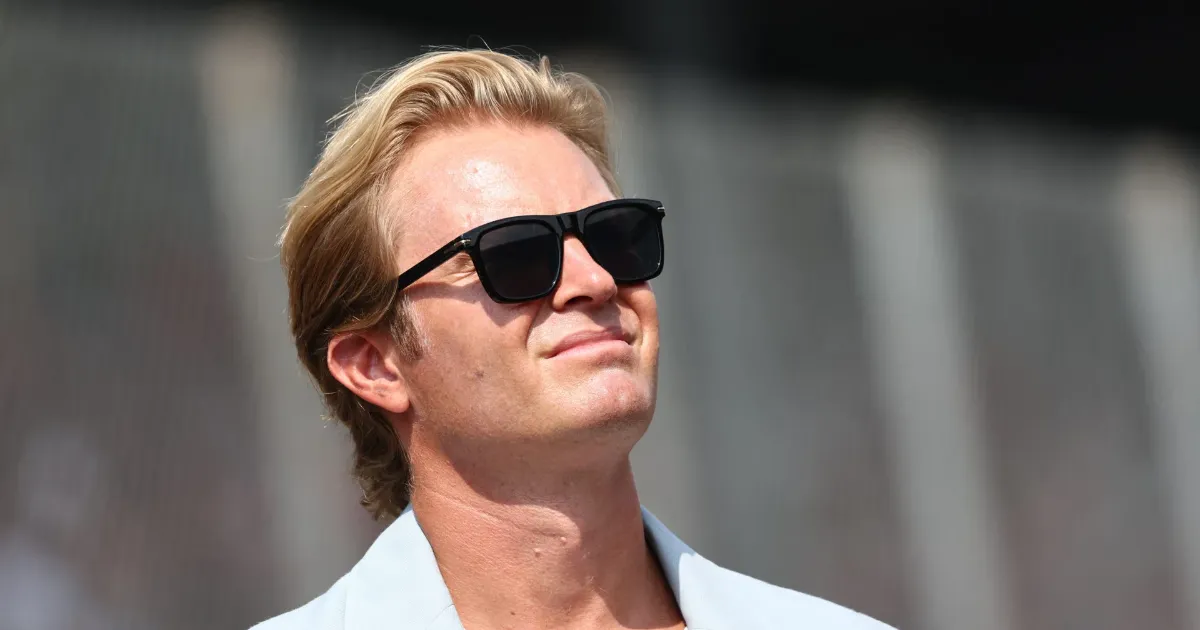 Nico Rosberg w padoku F1
