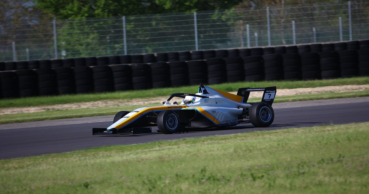 Cezary Bień testy Cremona F4 świetne tempo Maffi Racing