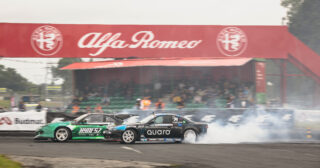 Korpuliński nie odpuszcza. Cały czas wysoko w Drift Masters