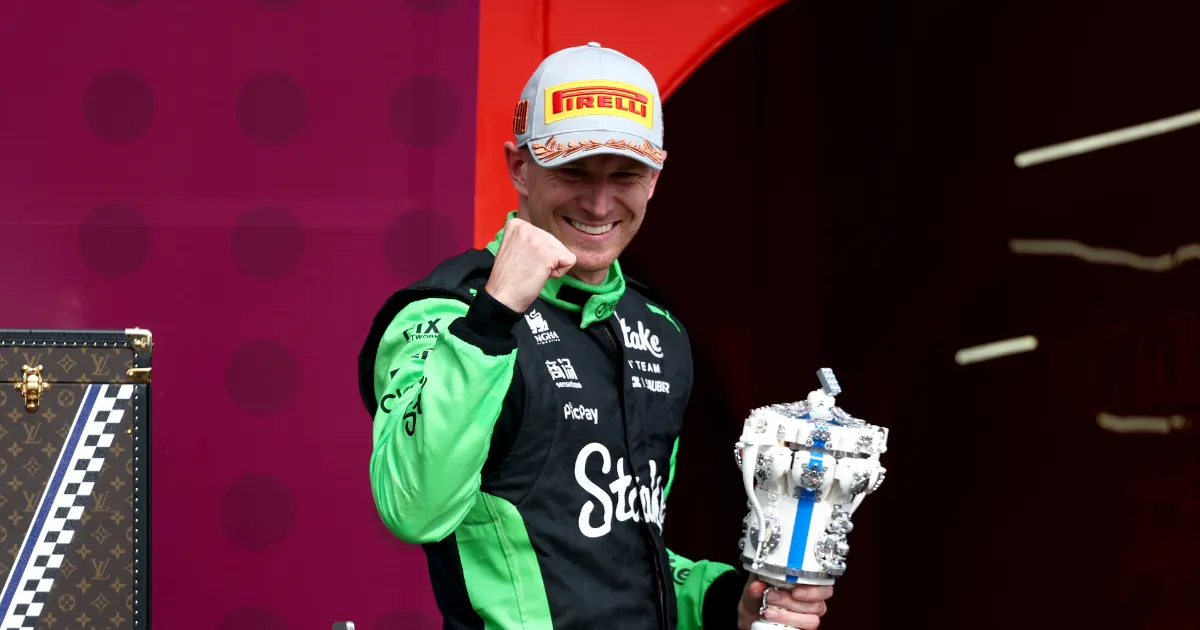 Nico Hulkenberg zadowolony z podium w GP Wielkiej Brytanii 2025