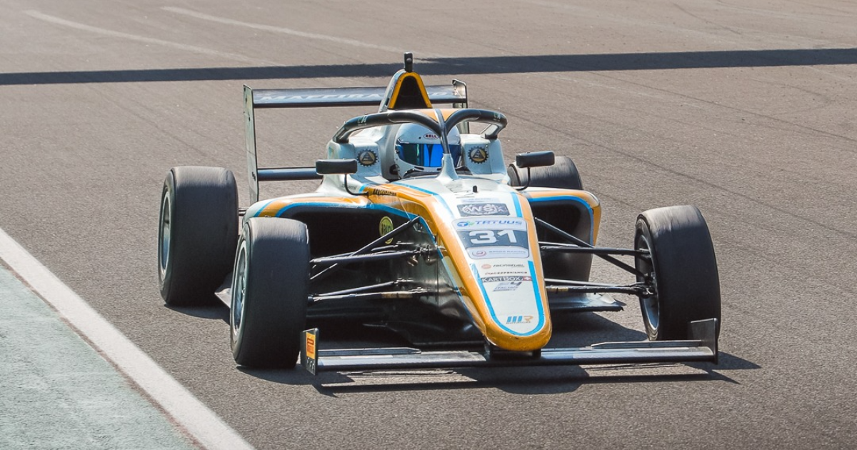 Cezary Bień oficjalne testy F4 Monza 2025
