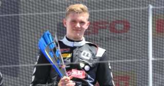 Wiktor Dobrzański dwa razy na podium wśród debiutantów