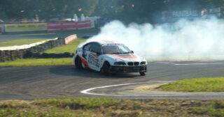 Borys Piotrowski na podium Drift Open. Włocławianin z szansą na mistrzowski tytuł