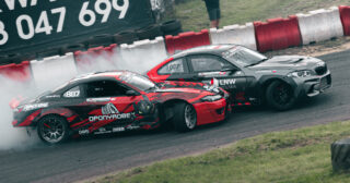 Kordian Trela-Muchewicz w TOP8 rundy Drift Open w Koszalinie