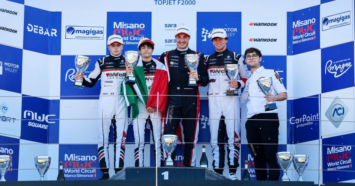 Iwo Beszterda z rewelacyjną pogonią w Campionato Italiano Sport Prototipi